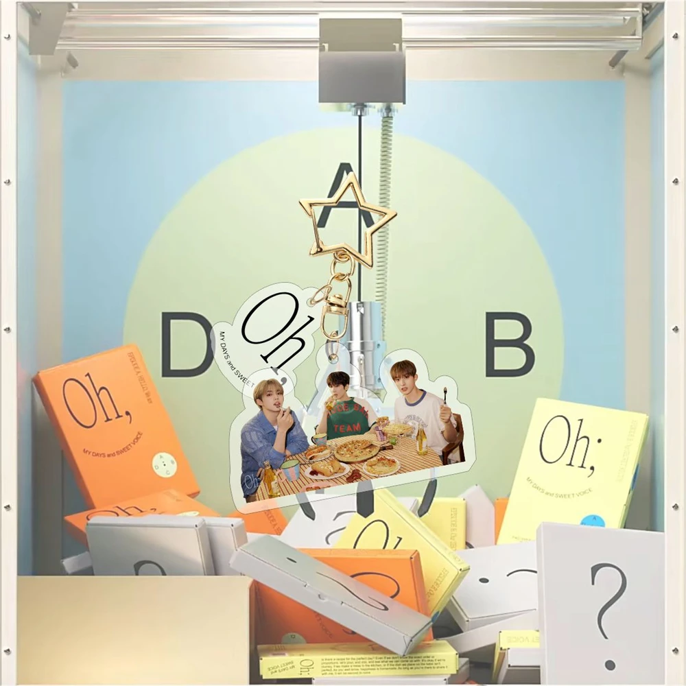 KPOP ST 2025 الكرتون سلسلة مفاتيح مصنوعة من الأكريليك JEONGHAN JOSHUA يونيو هوشي عطلة صور كيرينغ حقيبة قلادة WONWOO WOOZI MINGYU المشجعين هدية