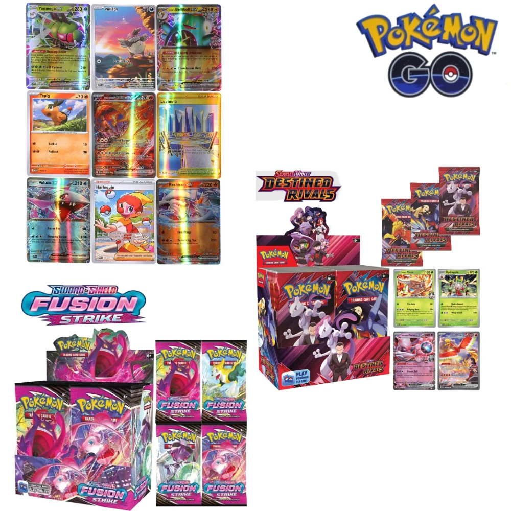 جديد 360 قطعة/صندوق بطاقة البوكيمون النجوم الرائعة 151 التطورات المنشورية بالدين الأقدار الإنجليزية الداعم بطاقة معاملات المعركة هدية