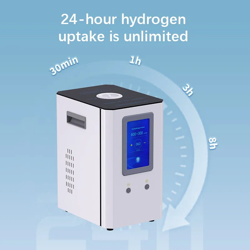 Lixes 450ml/min 140W 10.7KG Portable Hydrogen Inhalation Machine Newest Generator for Breathing Inhalation