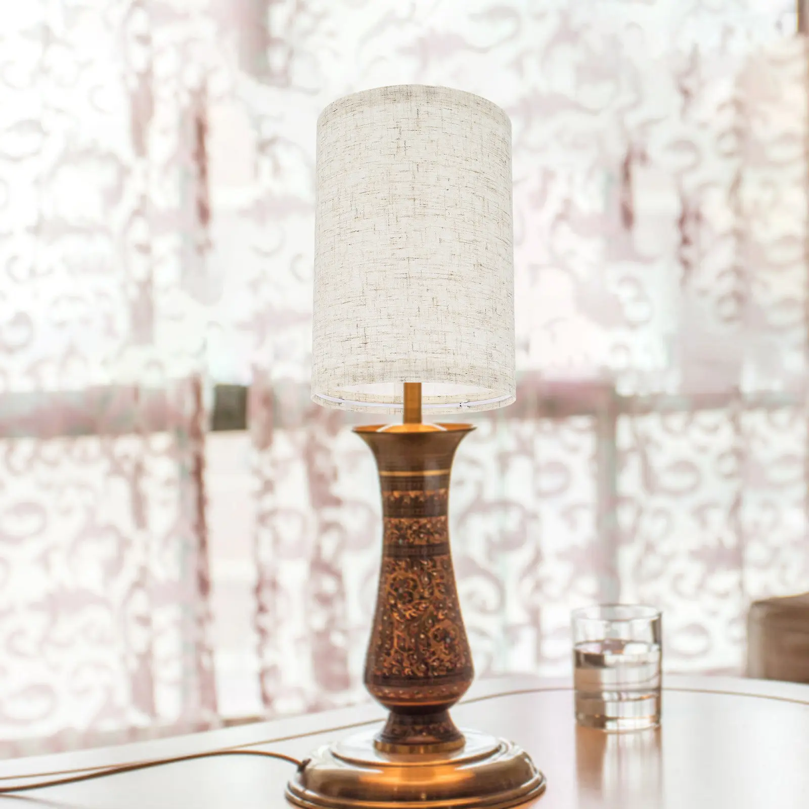 

Foldable Wall Table Light Cover Removable Lampshade Softens Light Protects Eyes Home Bedroom Living Study Decor