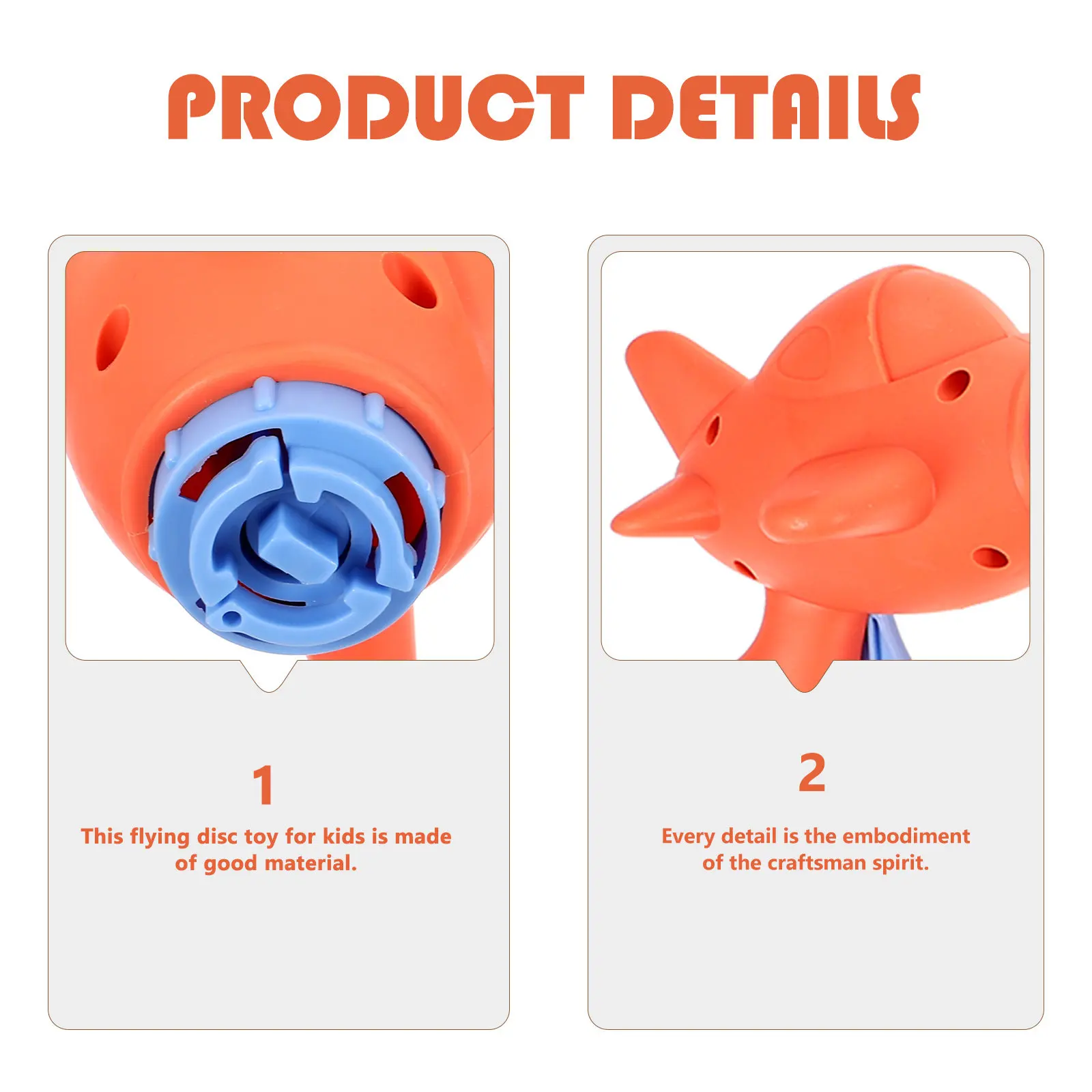 

1 Set Fish Shape Cartoon Flying Saucer Launcher Outdoor Flying Disc Child Concentration Enhancer Plastic Saucer Plaything