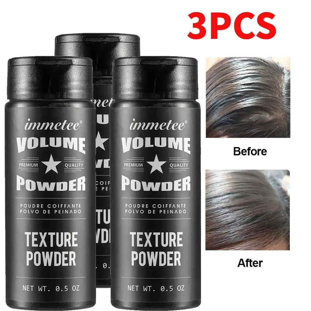 3PCS Hair Fluffy Powder Dry Shampoo For Greasy Hair Non-wash Oil Control Quick Dry Fresh Hair Roots Disposable Powder Wholesale