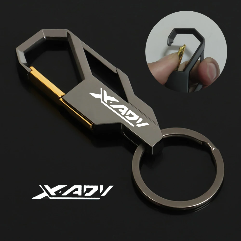 

FOR HONDA X-ADV X ADV XADV 750 X-ADV750 XADV750 2017-2023 Motorcycle Men's Keychain Keyring Key Chains Key Rings Accessories