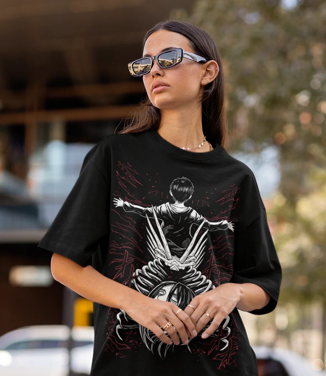 Eren Yeager T-Shirt Shingeki No Kyojin Attack on Titan Shirt Soft Tee All Sizes