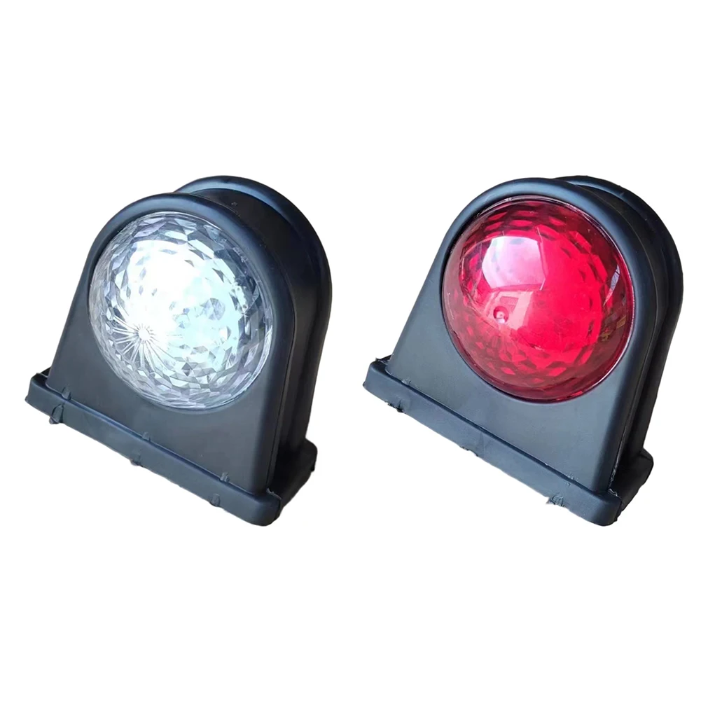 

Trailer Side Marker Light LED IP65 Waterproof 12V 24V for Trucks Trailers with Dual White and Red Light Options