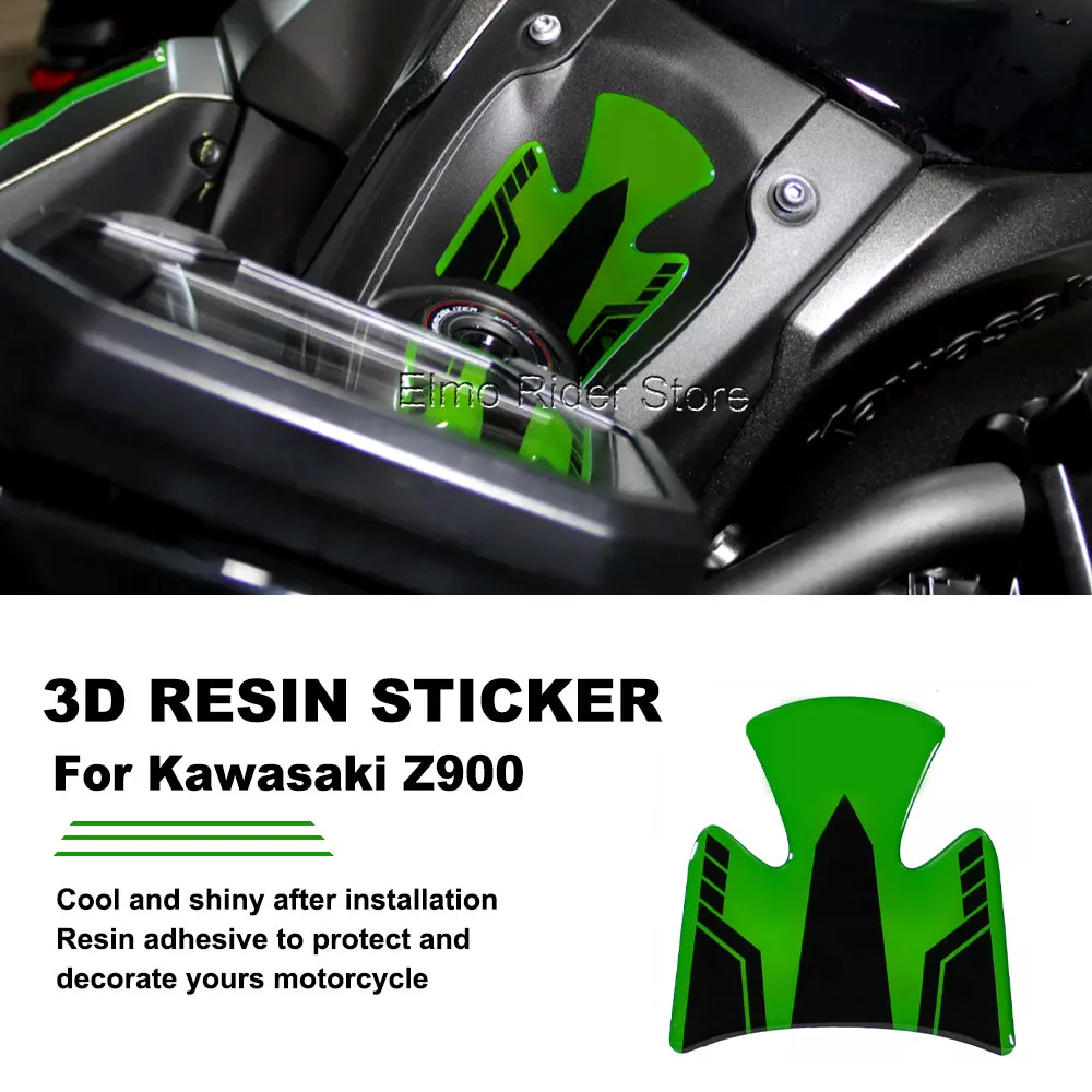 

Tank Ignition Lock sticker For Kawasaki Z900 Z 900 Set of stickers Motorcycle Accessories 3D Epoxy Resin Stickers