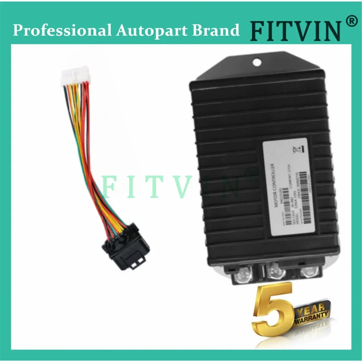 New 36-48V 275A JW2-H6510-21 Motor Controller Compatible with 1510-5201, 1510A-5251 for Curtis Club Car Golf Carts 1266A-5201