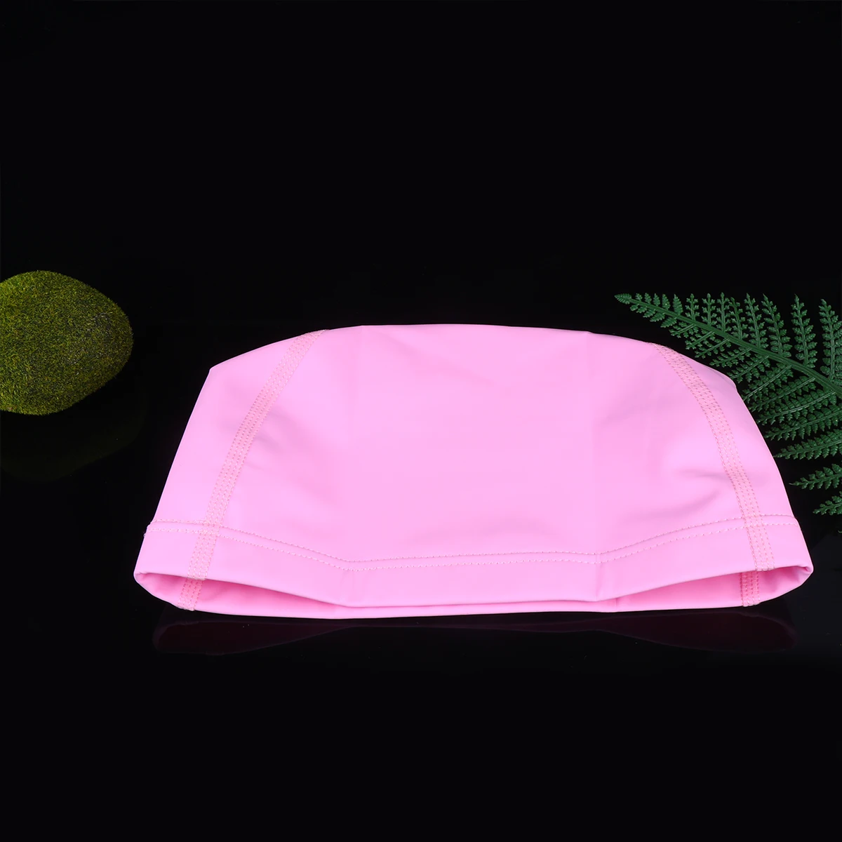 

Silicone Swimming Cap Women Waterproof Hat Ear Protector Swim Hats Adult Covers Lightweight Flexible Dry Hair Protection Pool