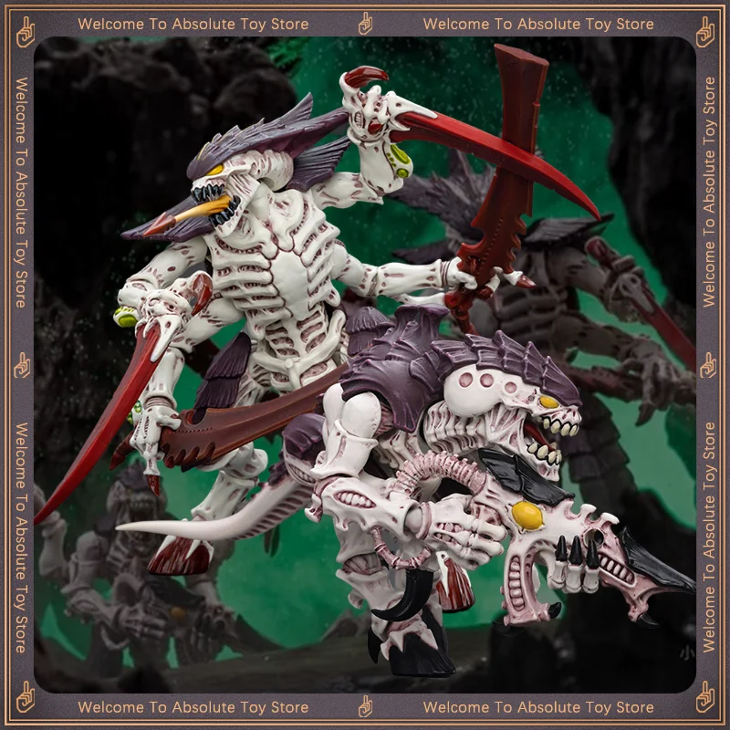 

JOYTOY Warhammer 1/18 40K Фигурка Tyranids Hive Fleet Левиафан Tyranid Warrior Termagant Коллекционная модель Детские игрушки