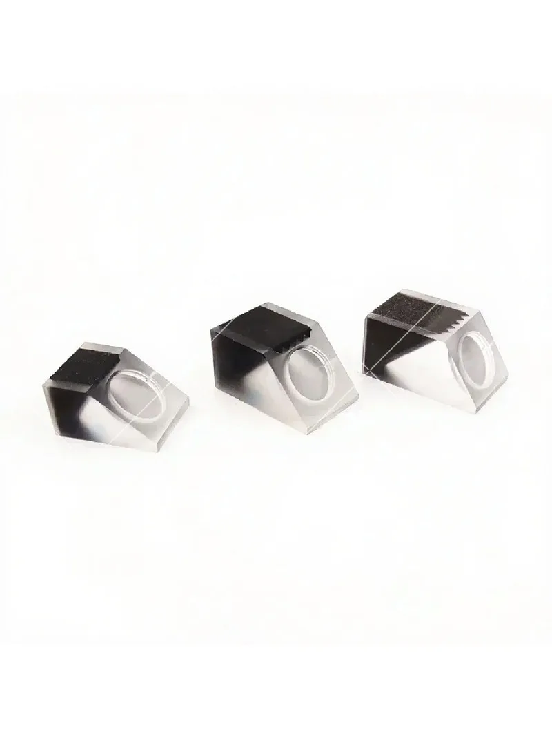 45/60/70 Degree Ultrasonic Flaw Detector Wedge Probe, TOFD Organic Glass Polystyrene Oblique Cutting Block