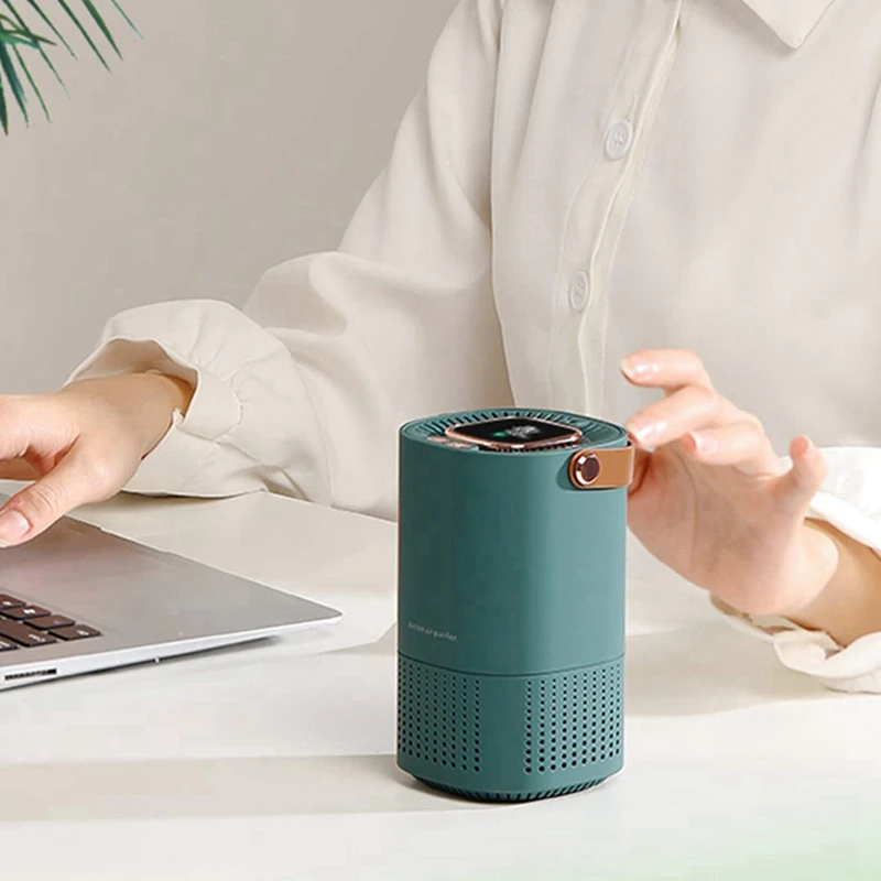 جهاز تنقية هواء صغير محمول ، جهاز تنقية هواء صغير للسفر ، المنزل ، غرفة النوم ، السيارة والاستخدام المكتبي
