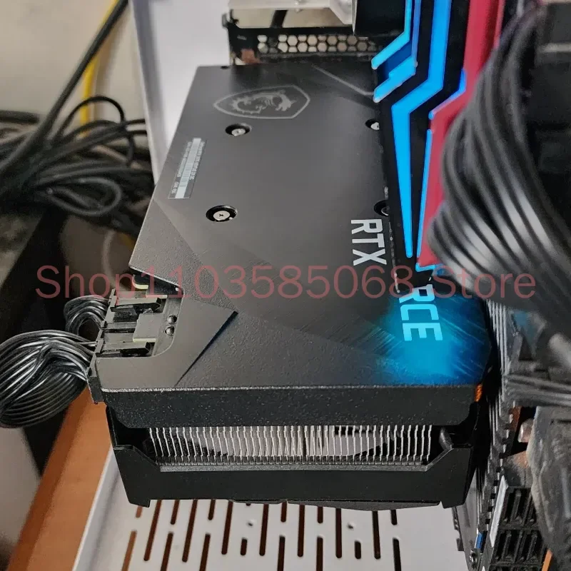 MSI RTX3070000 Tushi Dual Fan Renovation Cooling Integrated Cooling Device Copper Plate Gaskets Silicone Resin