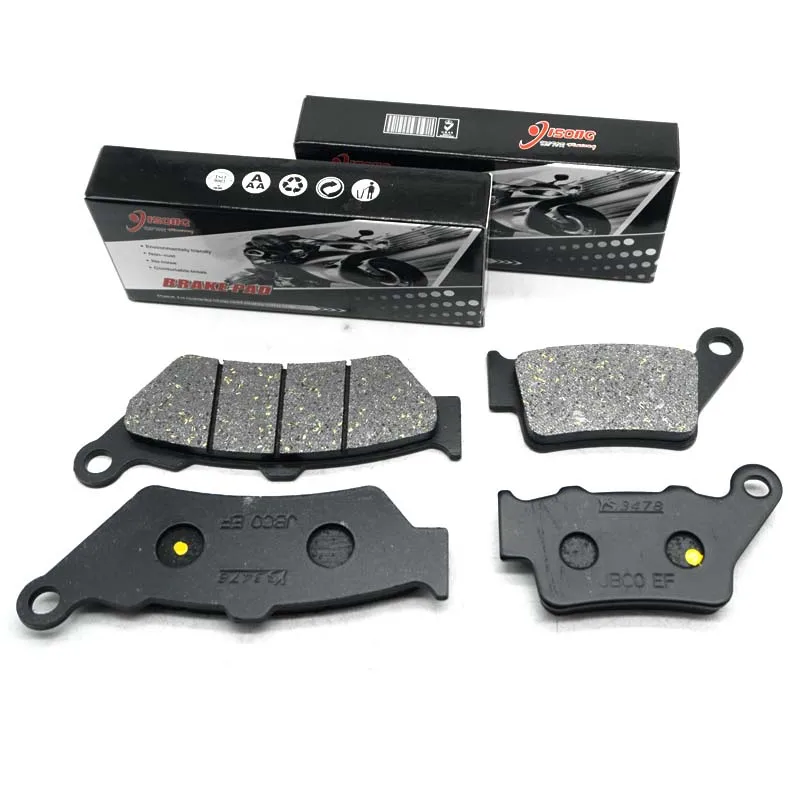 For HONDA VIGOR 650 1999 Motorcycle Front Rear Brake Disc Pads Kits Set Parts