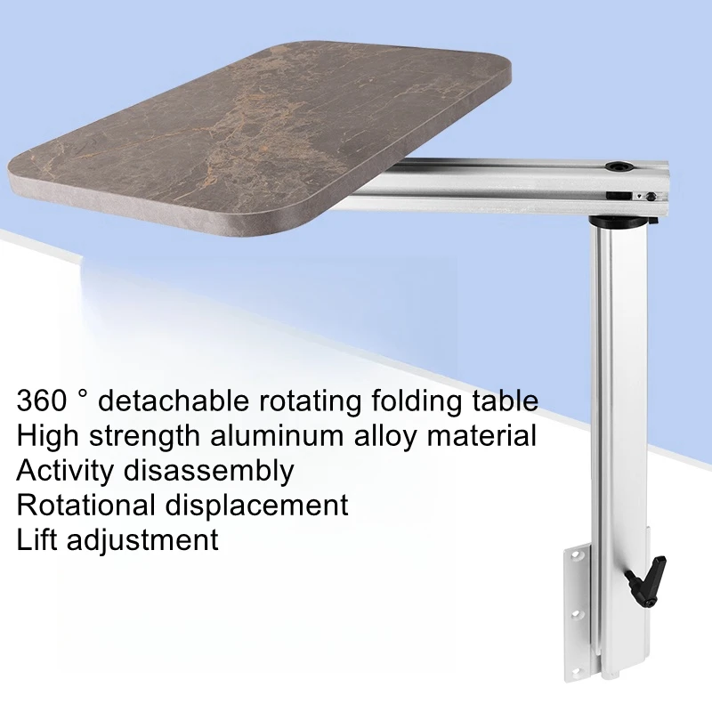 

RV conversion rotating quick release table leg lift table side hanging table universal folding bracket table board accessories