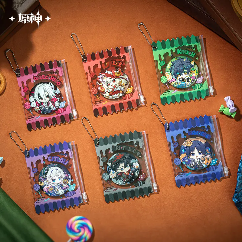 

[Official Merchandise] Pre-sale Genshin Impact Twilight Whimsy Series Badge & Badge Holder Set Ship in January 2026 Pre-order