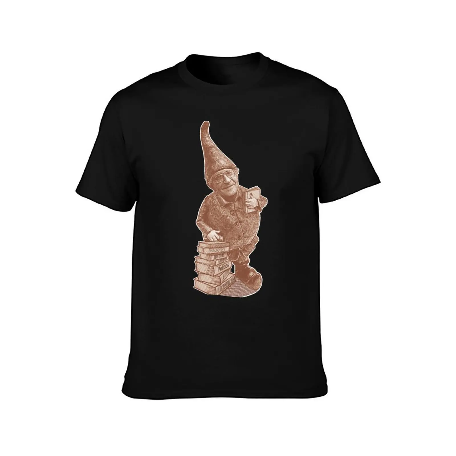 GNOME CHOMSKY- Linguistic Genius and gardener T-Shirt Casual Streetwear Short Sleeve Tee