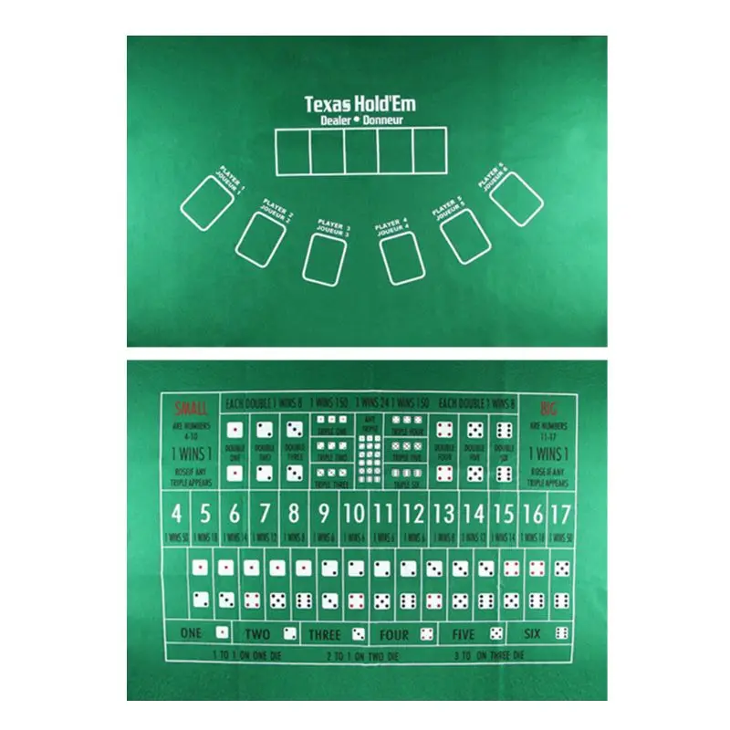 

Казино, семейная вечеринка, покер, холдем, скатерть, фланелевый коврик для игры в кости, 21 очко, настольный коврик