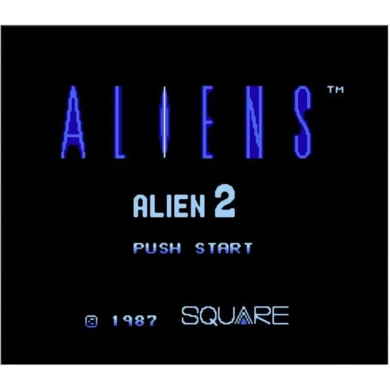 Alien 2 ( FDS Emulated ) 72 Pins Retro Game Cartridge for NES Console 8 Bit Video Game Card