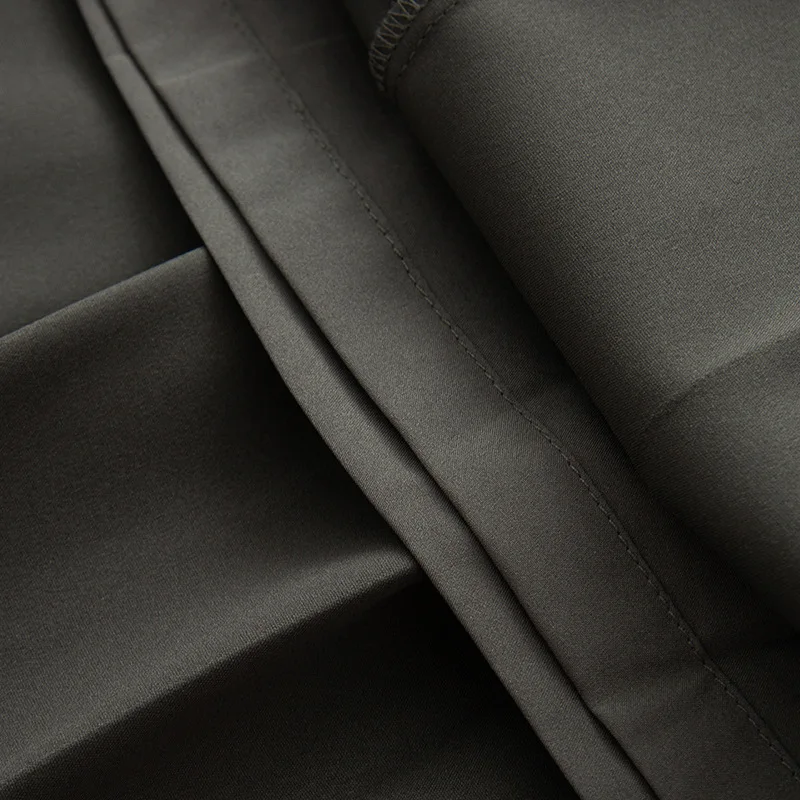 Autumn Women's Casual Versatile Fashion Grey Pleated Skirt Skirt Women's 46b-353044