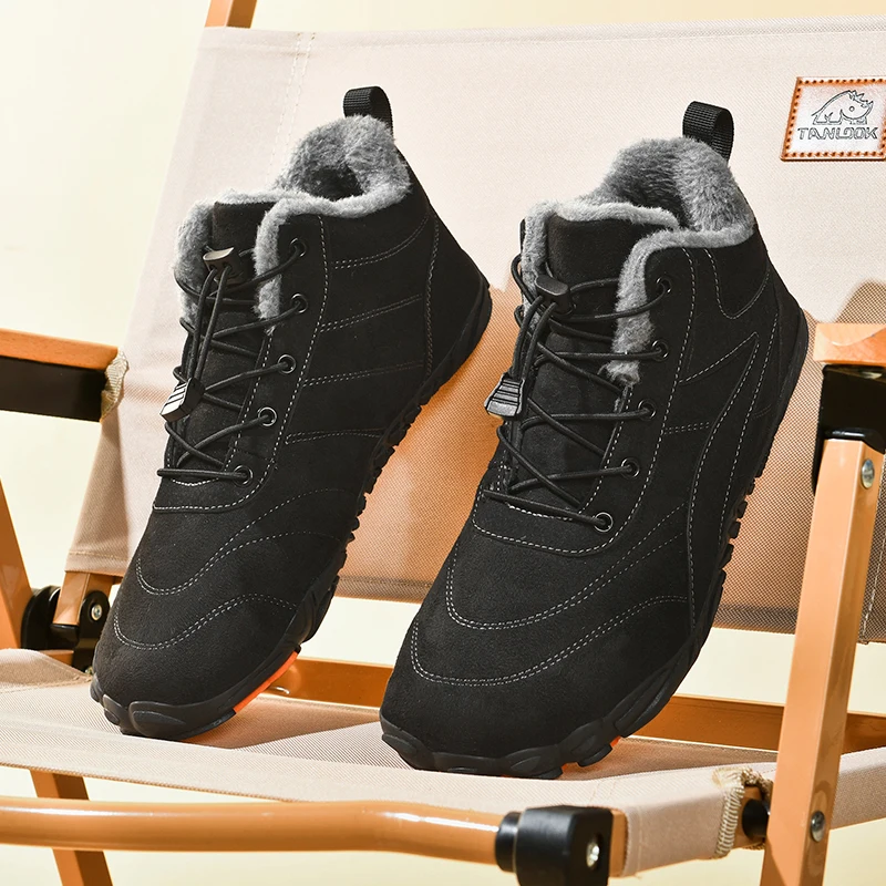 

MAEDEF Men Snow Boots Winter Thermal Waterproof Outdoor Boots for Men New Warm Lined Lightweight Comfortable Anti Slip Trekking