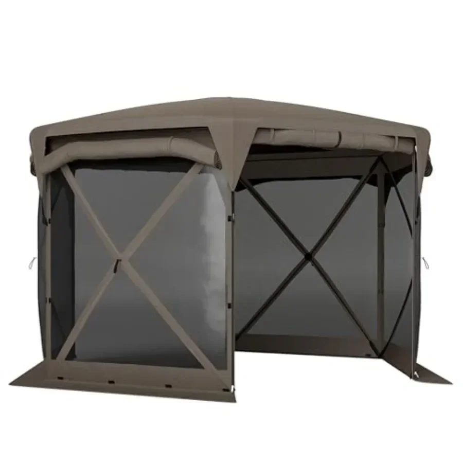 Pop Up Gazebo Tent with Removable Roof and Wind Panels