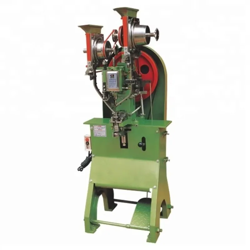 JZ-989N Automatic Snap Fastening Machine For Clothes/Trousers/Leathers/Handbags