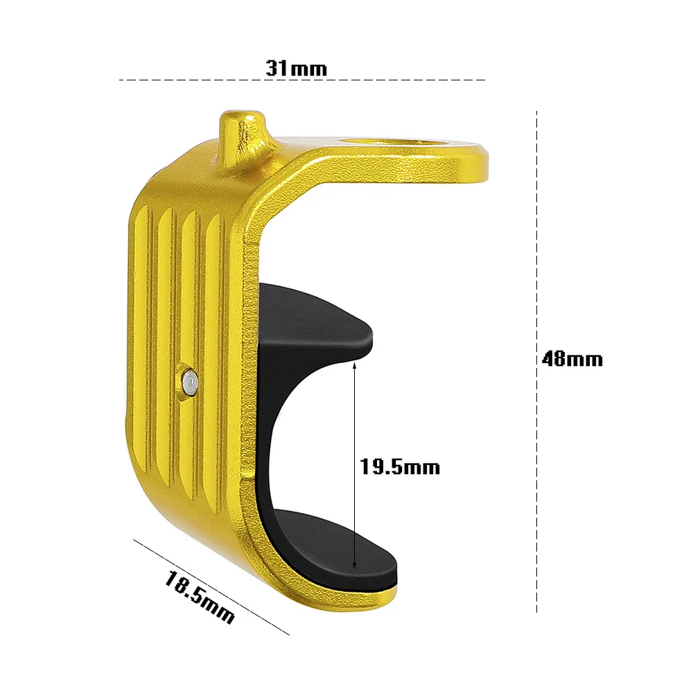E-Schnalle für Brompton Faltmodifikation E-Typ Aluminiumlegierung E-förmiger Haken Vordergabel-Haken E-förmige Schnalle – Detail 1