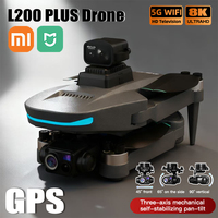 Xiaomi Mijia L200 Plus Drone 3-Axis Gimbal Brushless Motor 5G Wifi 8K Professional Camera 360°Obstacle Avoidance Quadcopter Toy