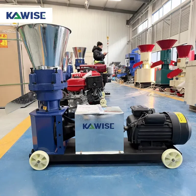Chicken Feed Pellet Machine for Home Farms Poultry Feed Production Corn Bran and Soybean Meal Pelletizing view 3