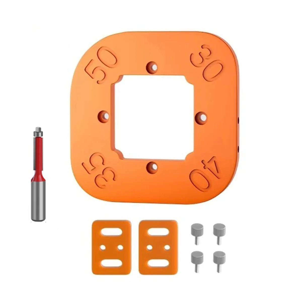 YHYS النجارة راوتر ركن نصف القطر قوالب تهزهز توجيه زوايا منحنية طحن التعميم راديان صلابة أداة R30-R50