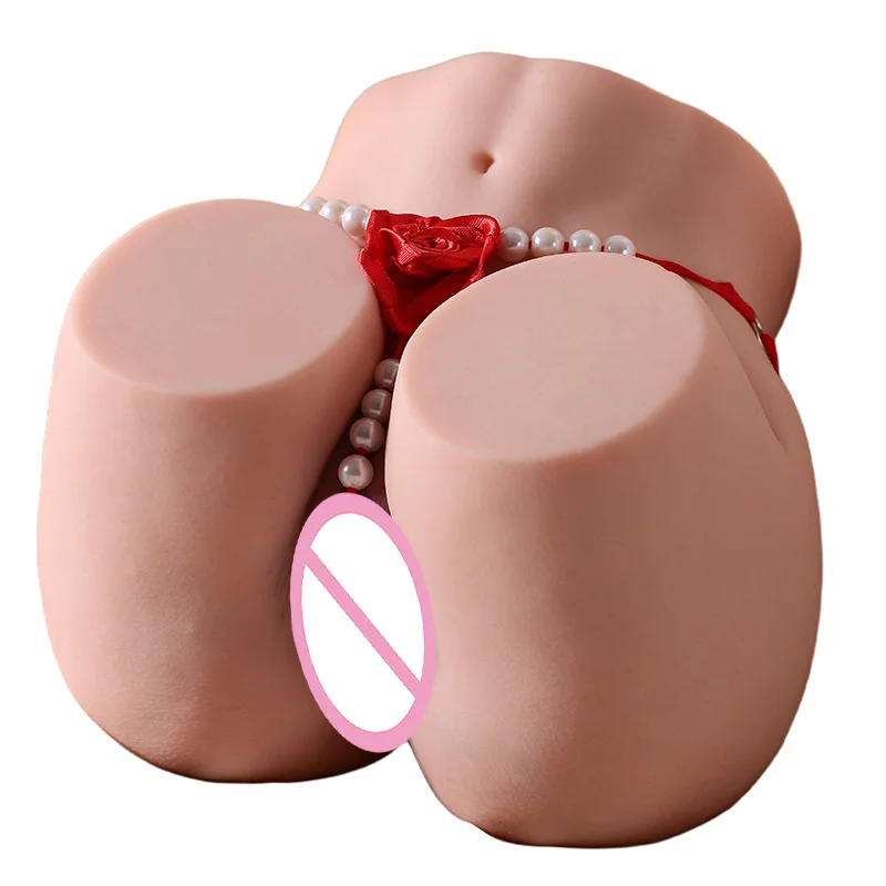 MIVM 1KG Big Ass Sex Toys For Men Realistic Vagina Anal Double Channels Torso Sex Doll Male Masturbator Adult Men Toys