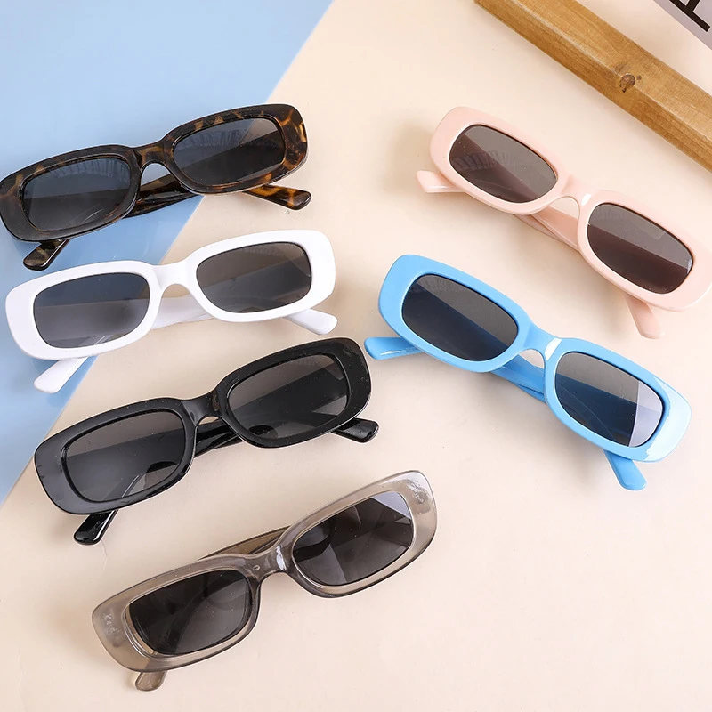 Fashionable Retro Square Children's Sunglasses Fashionable Baby Personalized Glasses Cute Small Square Sunglasses