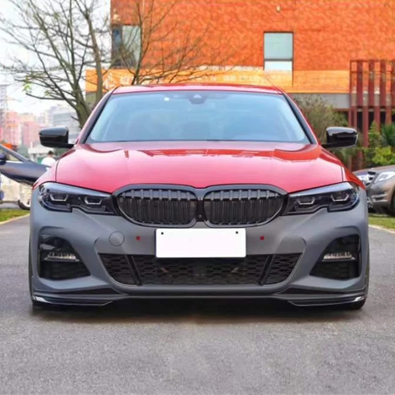 For 3 Series G20 G28 Pre Facelift Car Bumpers Side Skirts 2018-2022 Auto Parts PP Material MT Style Body Kit