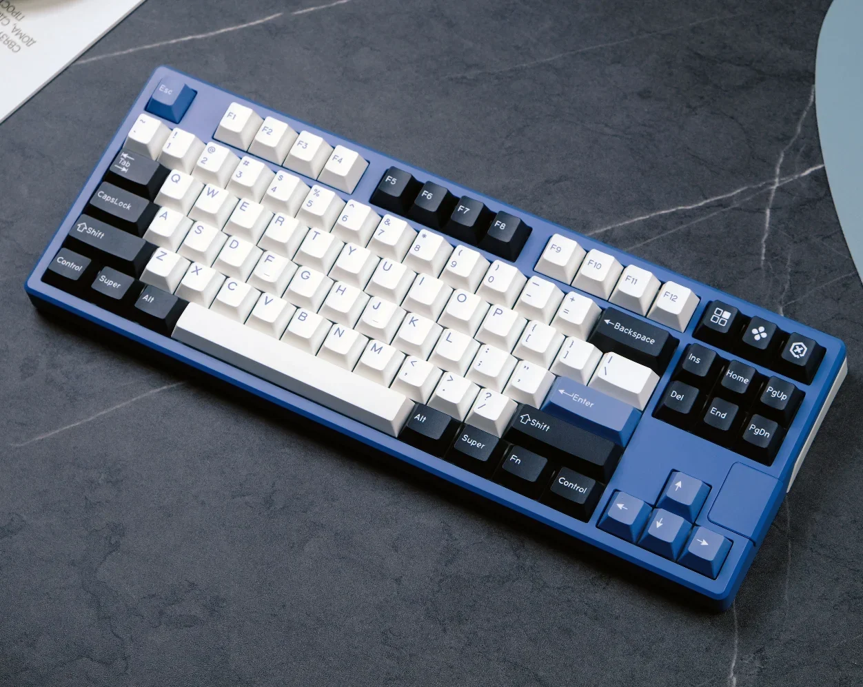 Imagem -06 - Arctic Keycaps para Teclado Mecânico Pbt Double Shot Cereja Perfil 61 64 68 87 96 980 104 108 170 Chaves qx