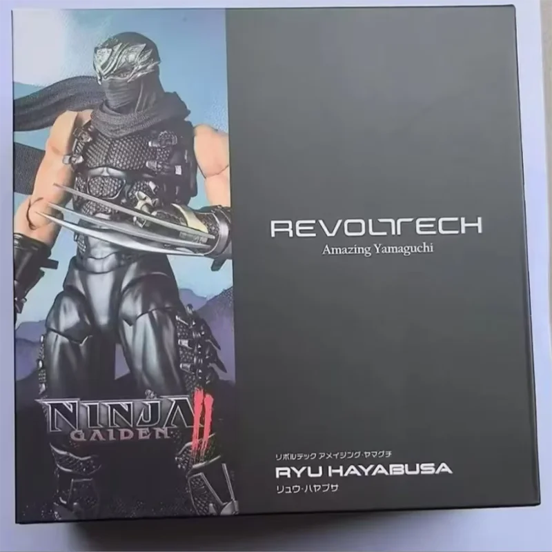 Kaiyodo متوفر في المخزون Yamaguchi Ninja أنيمي تمثال Gaiden Ryu Hayabusa مفصلية المفاصل المنقولة عمل نموذج لجسم تمثال #4