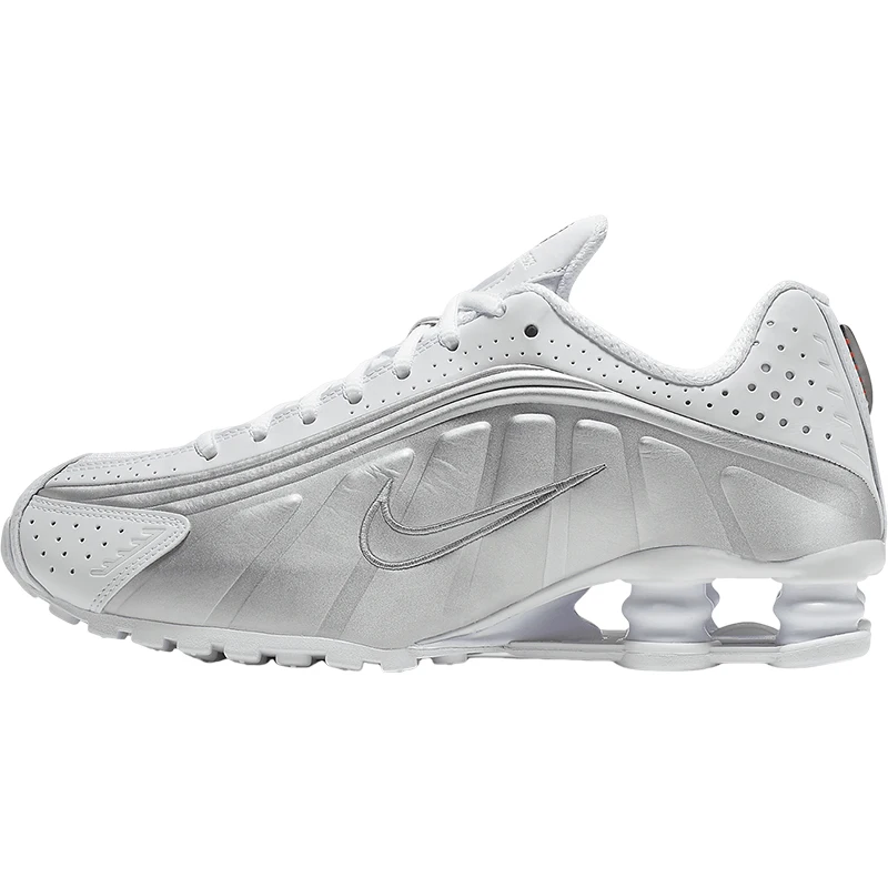 Nike genuine Shox R4 Unisex Cushioned Running Shoes AR3565-101