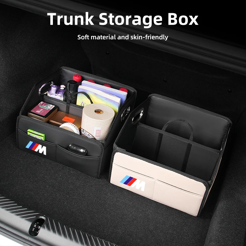 Car Trunk Storage Bag Travel Organizer Foldable For BMW E90 E60 E46 E39 F30 F10 E87 X3 X4 X5 X1 G30 G20 M3 M5