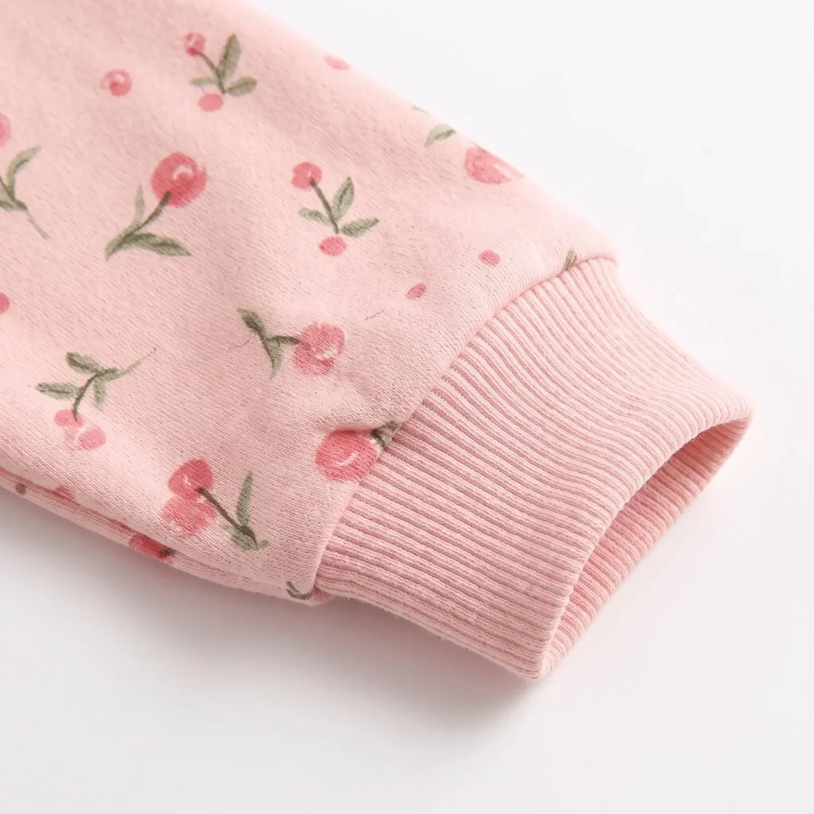 Baby Mädchen Langarm Frühling Herbst Strampler Niedliche Blumenmuster Süße Kleinkinderkleidung – Detail 6