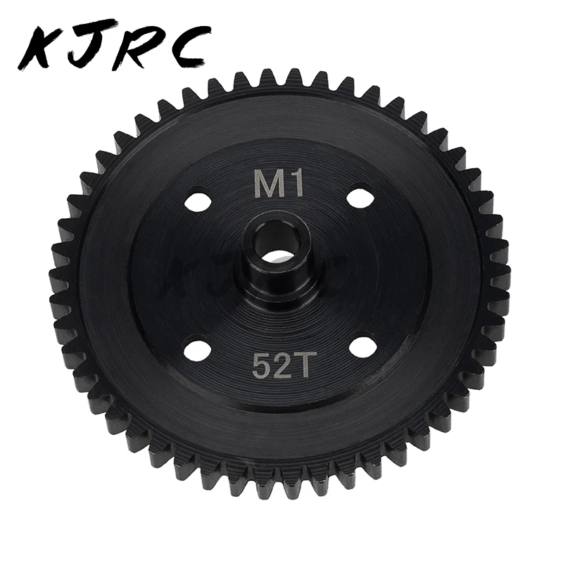 KJRC  M1 52T Steel Spur Gear 12T 14T 16T Pinion Gear Center Diff Gear for ARRMA 1/8 KRATON OUTCAST TALION 1/7 MOJAVE FIRETEAM