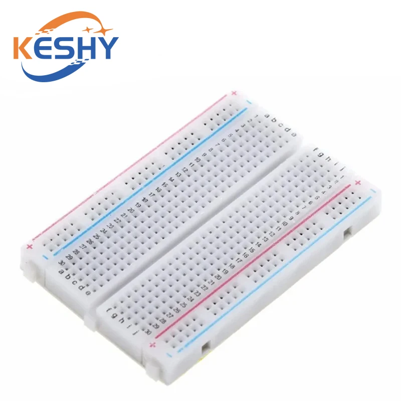 400 Tie Punten Soldeerloze PCB Broodplank Mini Universele Test Protoboard DIY Broodplank Bus Test Printplaat Voor arduino