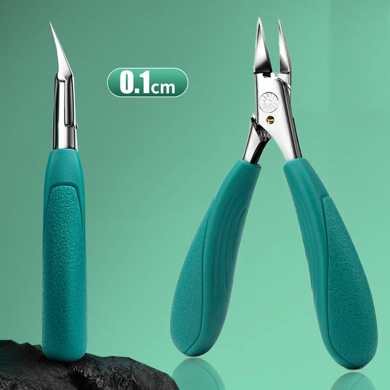 

1Pcs Cuticle Trimmer Toenail Clippers, Stainless Steel Ingrown Toenail Removal Kit for Nail Groove,Dead Skin Nail Clipper