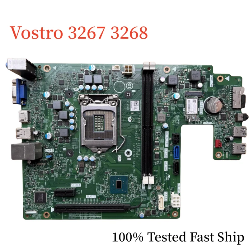 

15140-1 For Dell Vostro 3267 3268 Motherboard 045D2Y 45D2Y 07F37C 7F37C 0RYP79 RYP79 DDR4 Mainboard 100% Tested Fast Ship