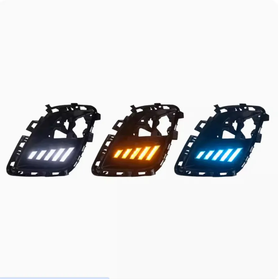 car accessories bumper headlight for mazda CX-7 daytime light cx7 2010~2014y LED for mazda headlamp Fog light