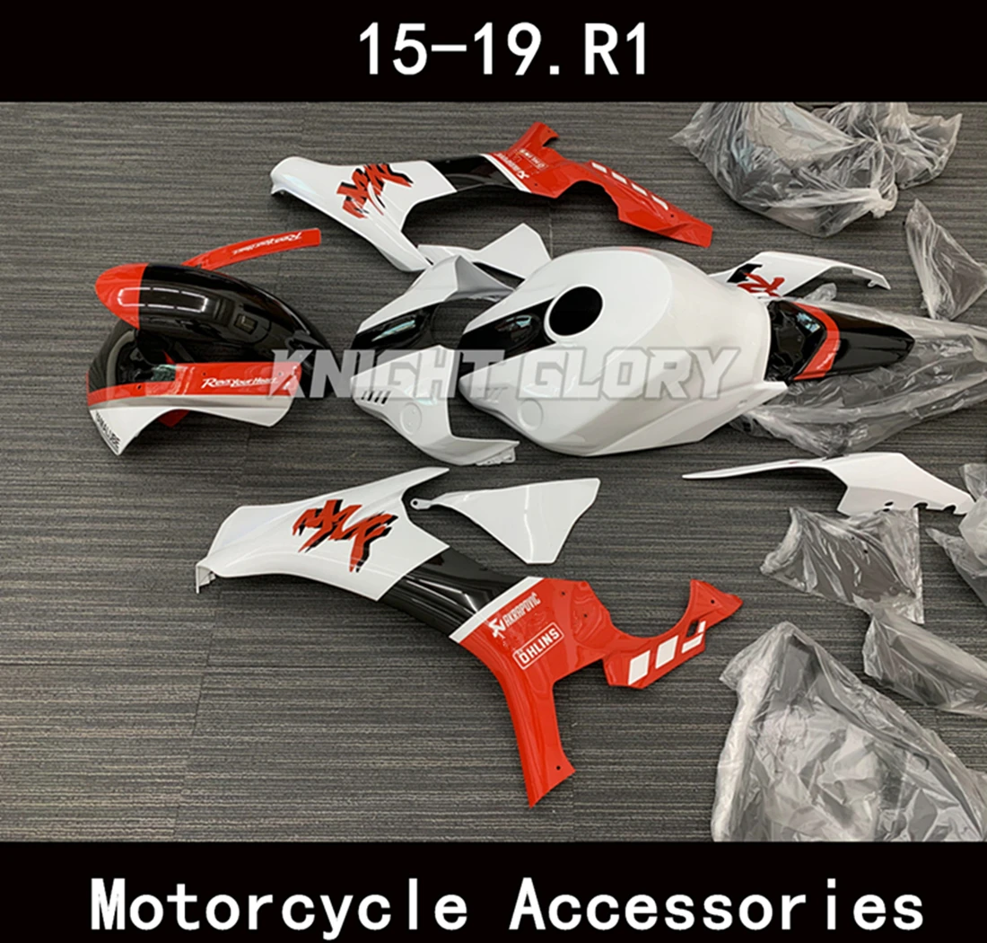 مناسبة ل YZF-R1 YZF R1 2015 2016 2017 2018 2019 دراجة نارية قذيفة هدية المفسد طقم هيكل السيارة RN321 RN49