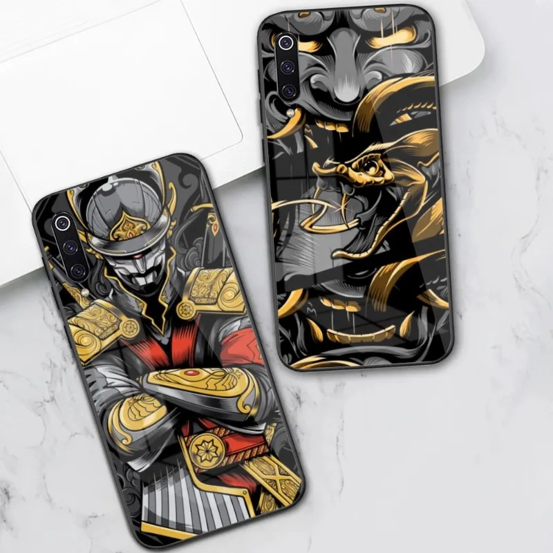 Ninja HANNYA Onimaru Phone Case for Xiaomi 13 12 11T 10 9 Lite Redmi Note 11 10 10S Pro 9 9A 8 PC Glass Phone Cover Funda