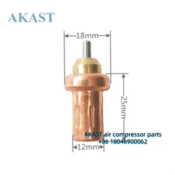 22186720 Thermostat Valve Element Replacement Spare Parts For Ingersoll Rand Compressor