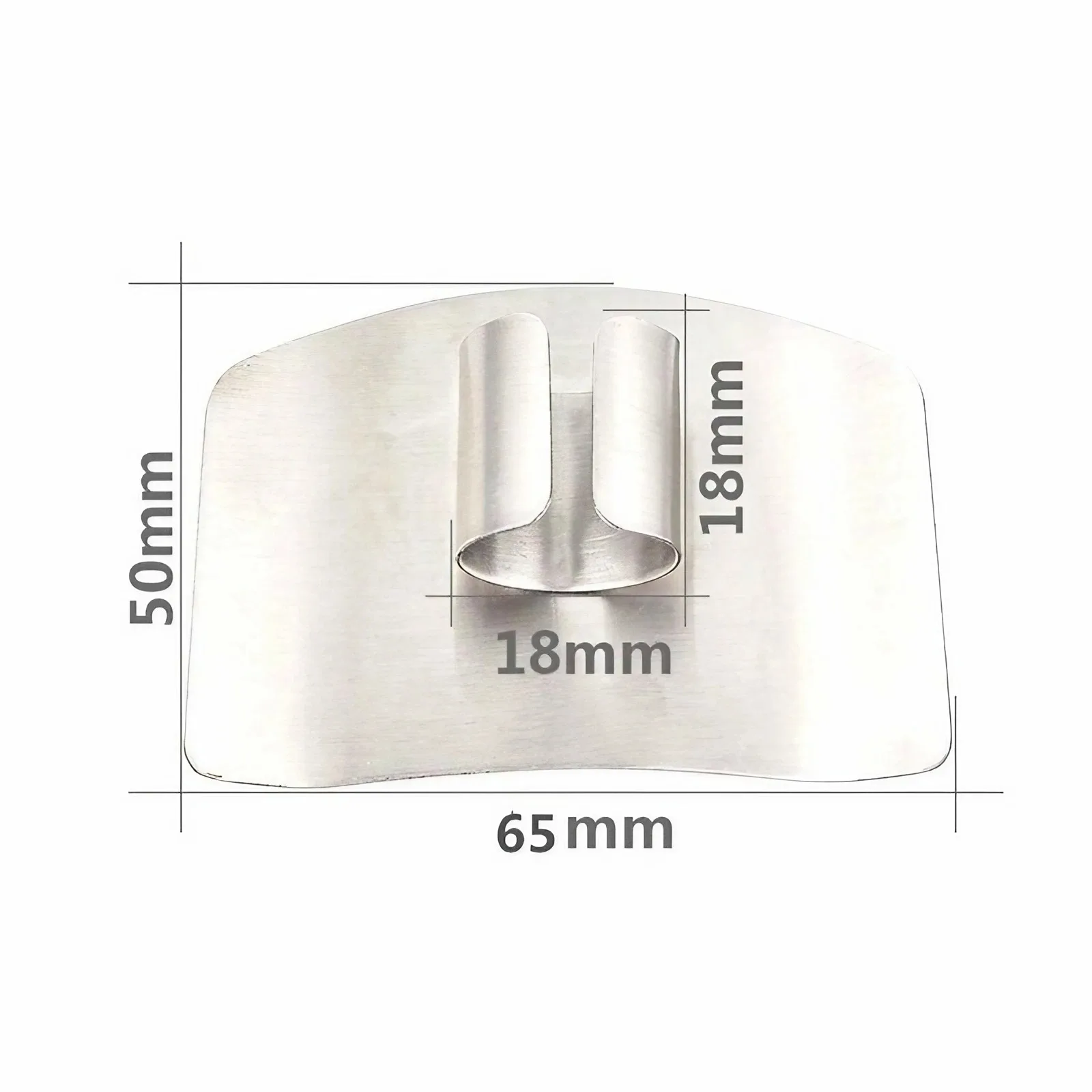 Stainless Steel Finger Guard Finger Hand Cut Hand Protector Knife Cut Finger Protection Tool Kitchen Knives & Accessories 1PC