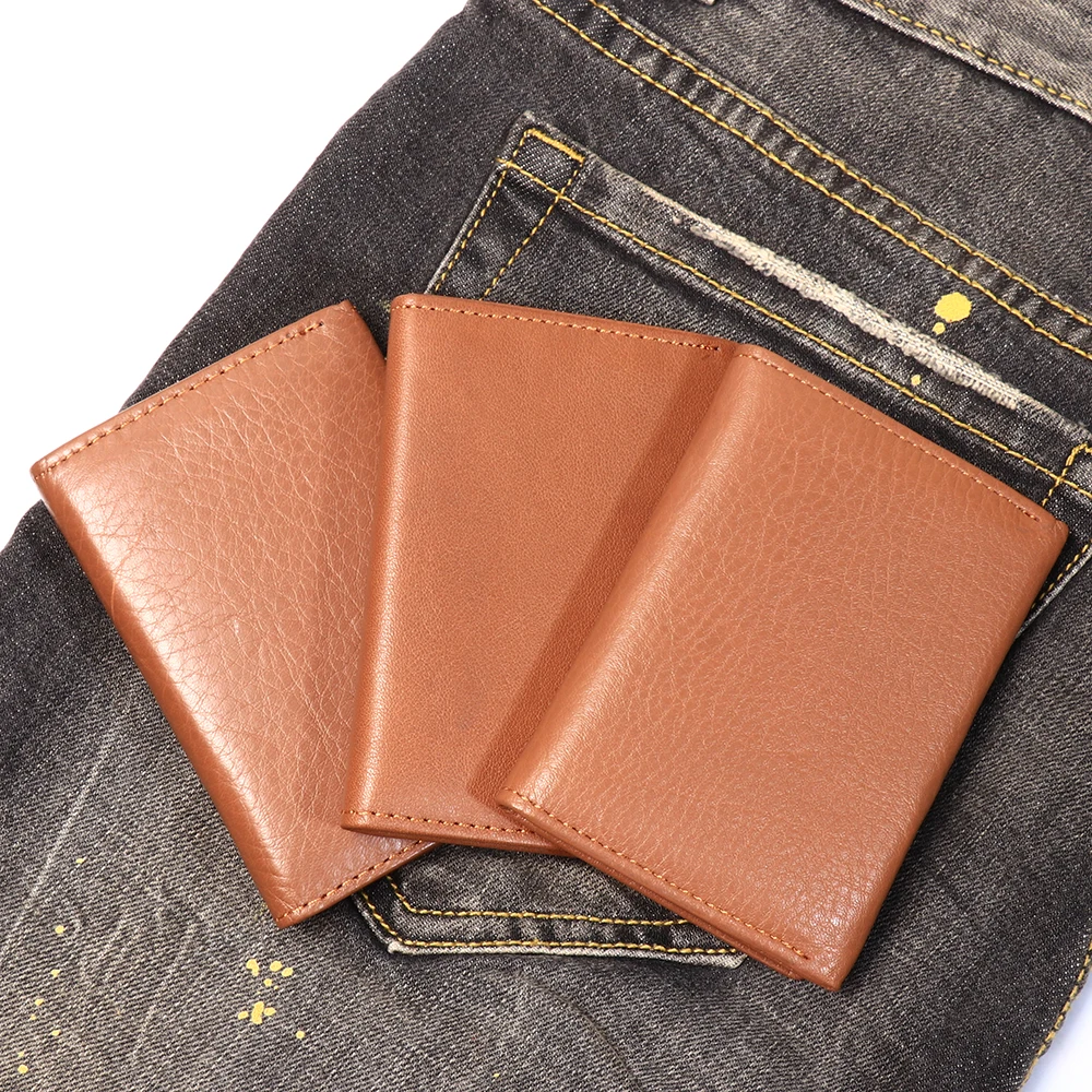 Vintage Leather Card Holder – Slim Minimalist Multi-Card Wallet for Men & Women, Commute Everyday Carry, Summer Hot Bestseller