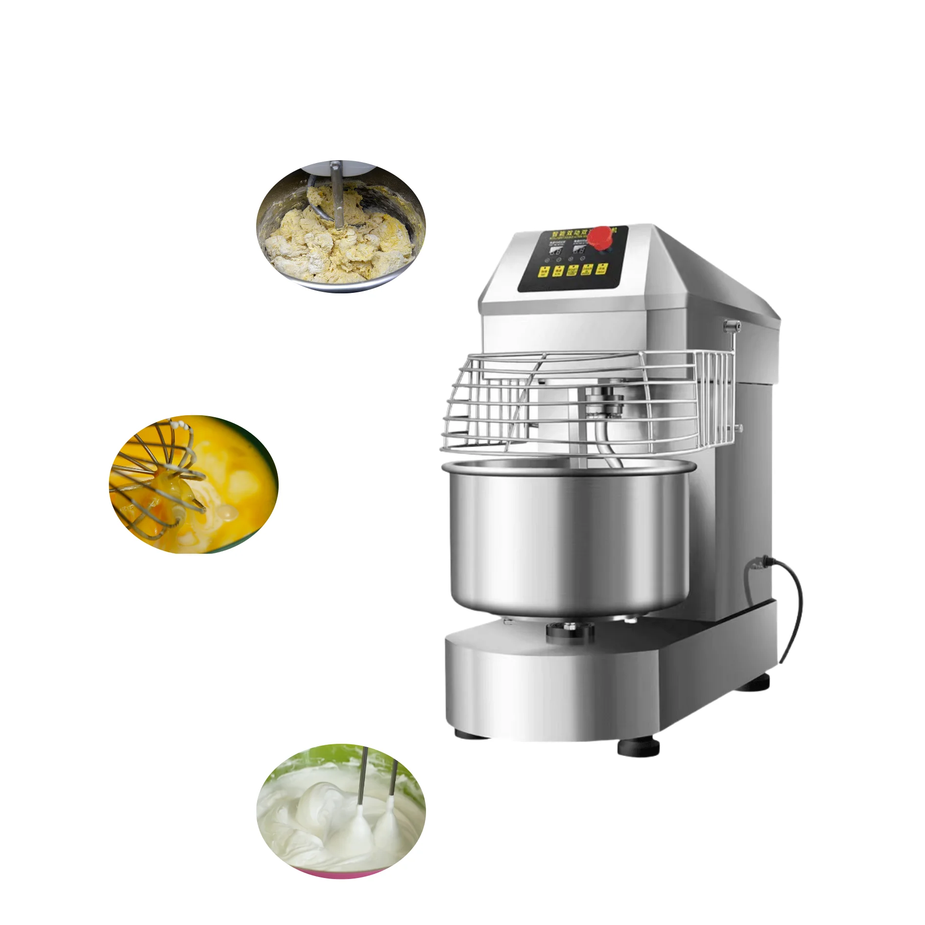 Electric Cake Mixer Easy Operation Bread Noodle Baguette Chinese Bun Kneading Machine