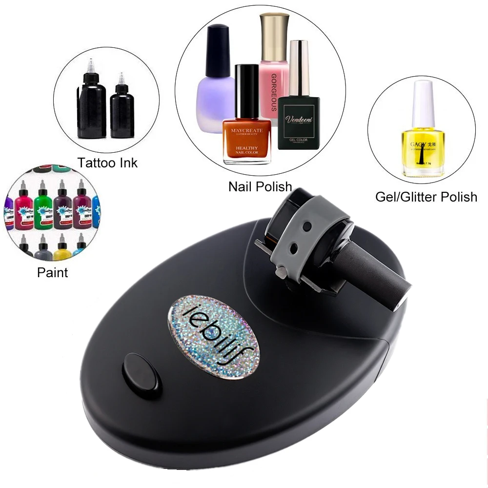 

Electric Adjustable Nail Polish Shaker Gel Nail Polish Ink Paint Shaking Device Liquid Bottle Anti Caking Shaking Machine